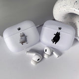 ファットキャットAirPodsケース / Fat cat AirPod case_Matt