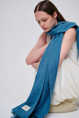 MARIETHIN muffler_dustyblue