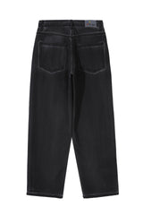 Amber Semi-Wide Coated Denim Pants (3 colors)