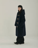 ダッフルコート/unisex duffle coat navy