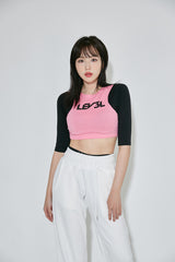 リークロップTシャツ / (9045) Le3 Crop Tee