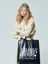 SMILE BIG SIZE SHOPPER BAG_BLACK (6582794649718)
