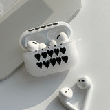 Heart Argyle AirPods Case_matt