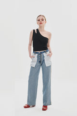 イブスリーブレストップ / EVE SLEEVELESS TOP