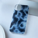 Future Electric Blue electric Phone Case 