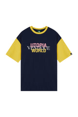 カラーリングショートスリーブTシャツ / VENTIQUE Coloring short sleeves T 4color