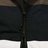 クロスボックスフーデッドジャケット/BSR2223FWJK027 CROSS BOX HOODED JACKET KHAKI WHITE