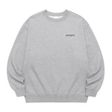 レインボーリフレクティブロゴ/RAINBOW REFLECTIVE LOGO CREWNECK