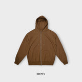 All Day Special Cotton 2 Way Hood Zip Up (7color)