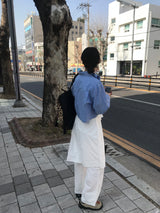 ルーズクロップシャツ