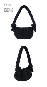 PILLOW CROSS BAG BLACK