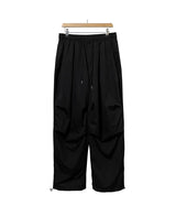 (UNISEX) サイドピンタックナイロンパンツ