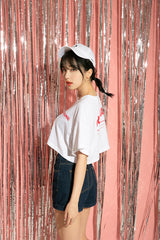 オリジナルクロップTシャツ / TOP(8610) original crop t