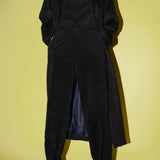 コーデュロイラウンデッドパンツ / Corduroy rounded pants black