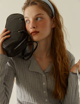 デミバゲットバッグ/demi baguette bag - dark brown