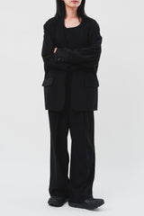Oriental Rope Wide Trousers (2color)