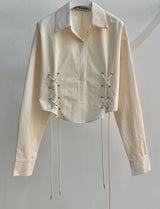 アイレットシャツ / EYELET SHIRT