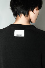 クラッキンニットスウェットシャツ/CRACKIN KNIT SWEATSHIRTS
