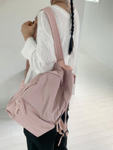 Notid Pocket Nylon Plain Backpack