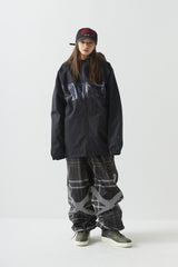 ポットXリフレクティブジョガーパンツ / BSR2223FWPT022 BSR POT-X REFLECTIVE JOGGER PANTS BLACK CHECK