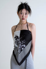 ストリングチューブトップ/STRING TUBETOP BLACK