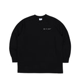 ワールドワイドジャージロングスリーブ / BSR2223FWPO035 WORLD WIDE JERSEY LONG SLEEVE BLACK