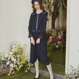 Pintuck Unblanced Chifon Dress (6681188171894)