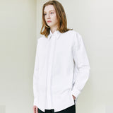 Front Layering Shirt white (6683706785910)