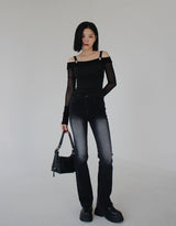 オフロングウォーマーTシャツ / off long warmer T-shirt