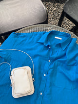 バイオウォッシングクーリングオーバーフィットリネンシャツ / LMN Bio-Washing Cooling Oversized Fit Linen Shirt (5 colors)