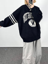 ウォッシングトーンVネックニットウェア/Washington V-neck Knitwear