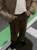 ASCLO Chocolate Brownie Denim Pants (059)