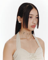 Mesh bar necklace