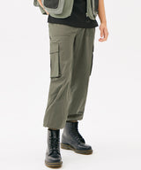 MINI POCKET CARGO JOGGER PANTS (BLACK) (6585151389814)