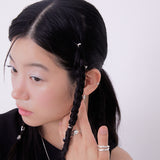 【MADE】 ミニシフォンイヤーカフ