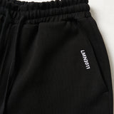 ストレートフィットスウェットパンツ/STRAIGHT-FIT SWEAT PANTS-BLACK