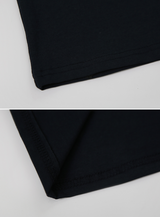 ベーシッククロップロングスリーブTシャツ