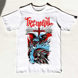 T≠Z TREZ NO EVIL - WHITE (UV COLOR & GLOW IN THE DARK BLUE) (6635165581430)