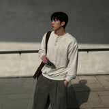 MEIR BUTTON HENRY NECK MTM