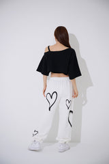 アンリミテッド オフショルダー クロップトップ / TOP(9363) Unlimited Off Shoulder Crop
