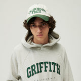 CALIFORNIA 6PANEL CAP (GREEN) (6603657347190)