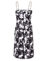 マーブルテーラードドレス/Marble Tailored Dress _ Black