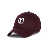 VA 3D Square Ball Cap / Red Bean