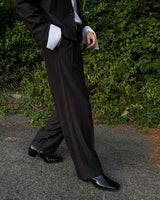 CR pint fake denim wide slacks (1 color)