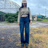 ポケットペイルデニムパンツ