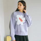 FLOWER PRINT SWEATSHIRT_L/PURPLE (EEOO1RLR01W) (6541194854518)