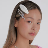 レタリングテリーヘアクリップ