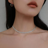 シルバーファブーネックレス / silver fabou necklace (silver925)