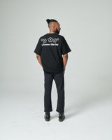 Flower T-shirts (Black) (6555214676086)