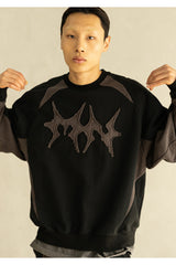 MN DART SPORTY REVERSE SWEAT SHIRTS MFHCR001-BK